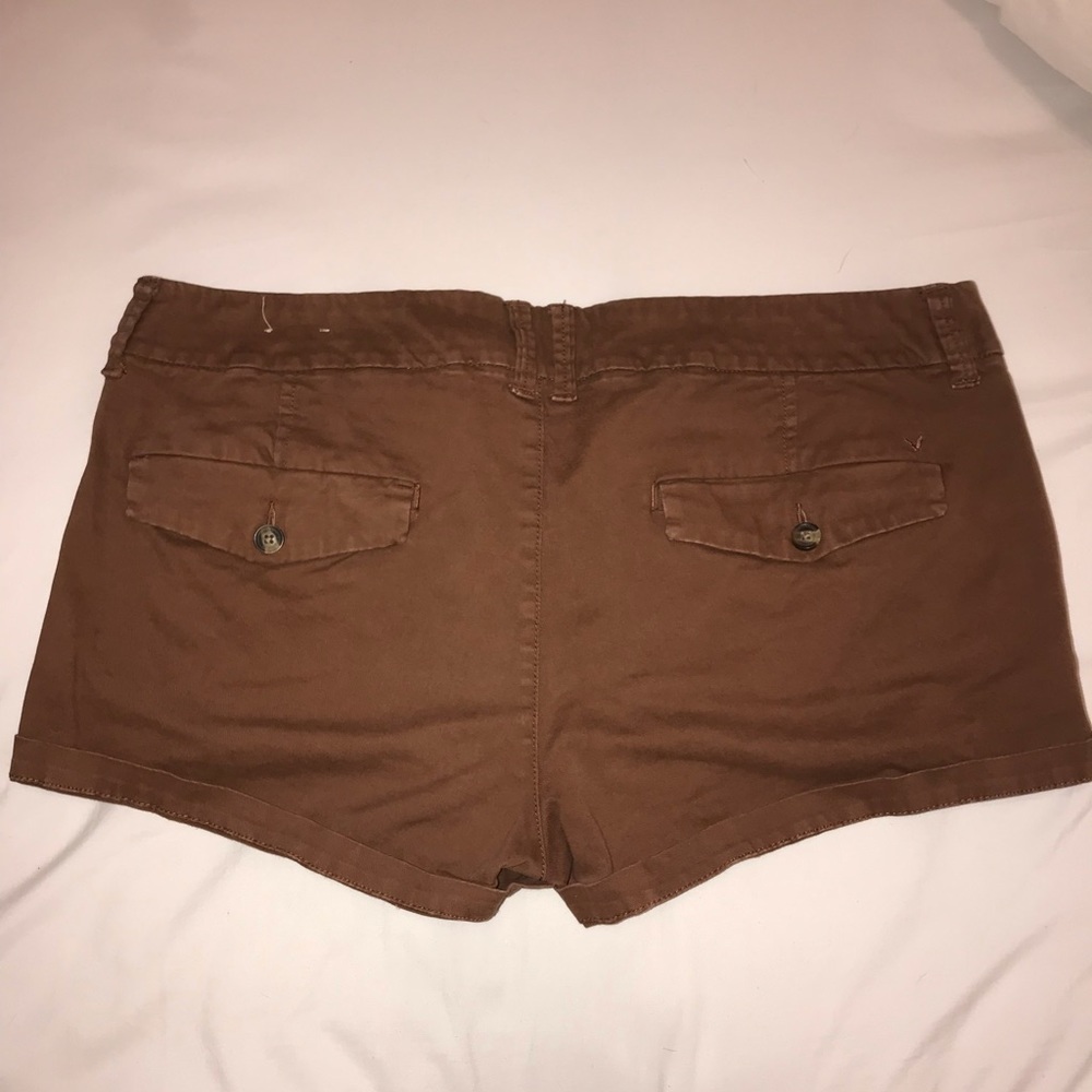 American eagle khaki shorts